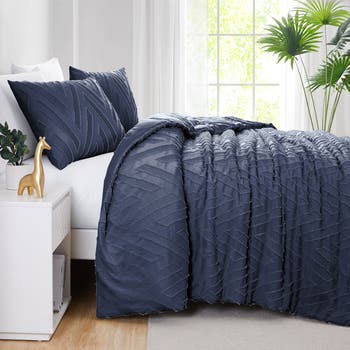 Chevron Jacquard Comforter Set