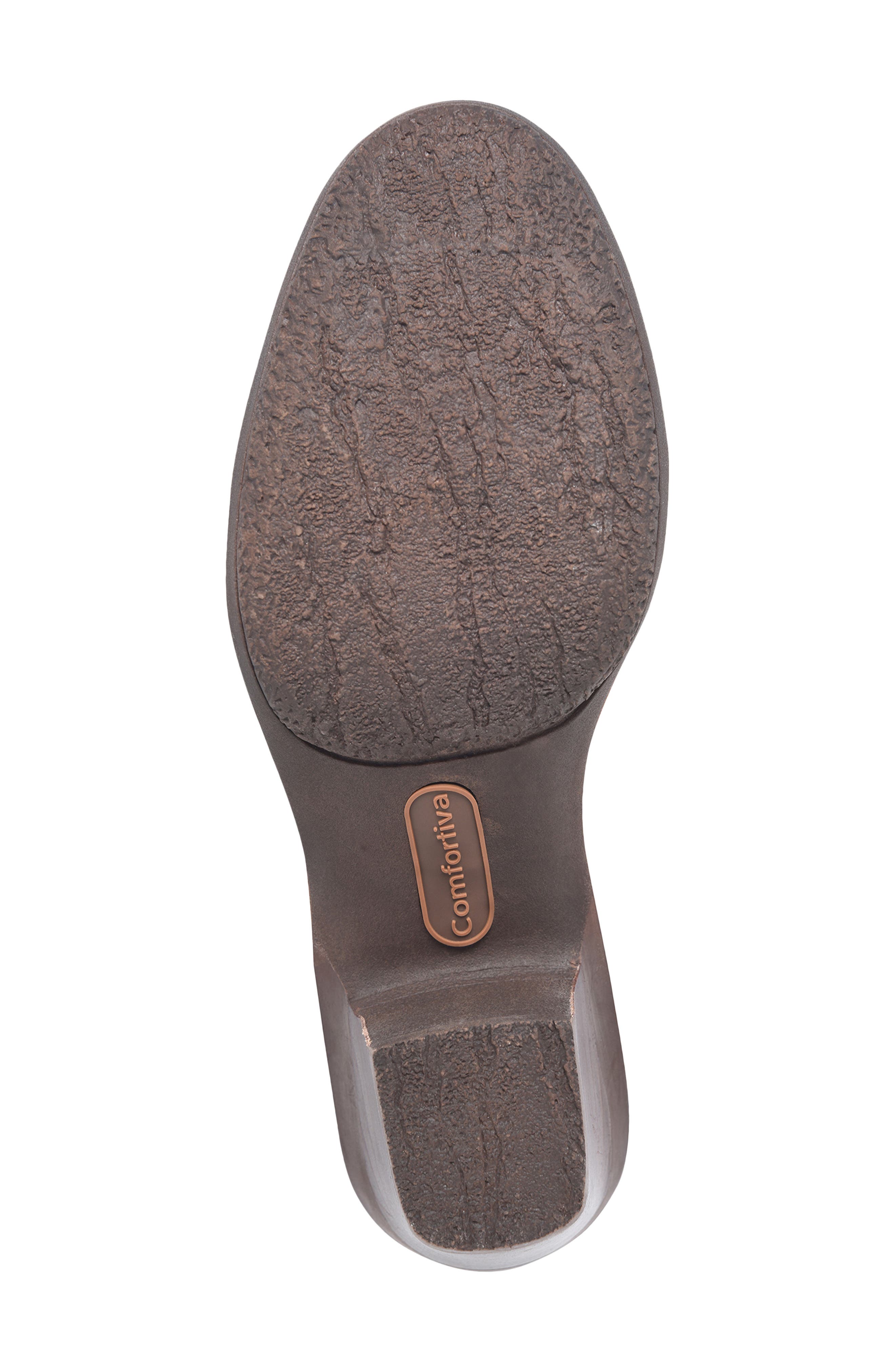 Comfortiva Brandy Water Resistant Bootie, Alternate, color, Havana Brown