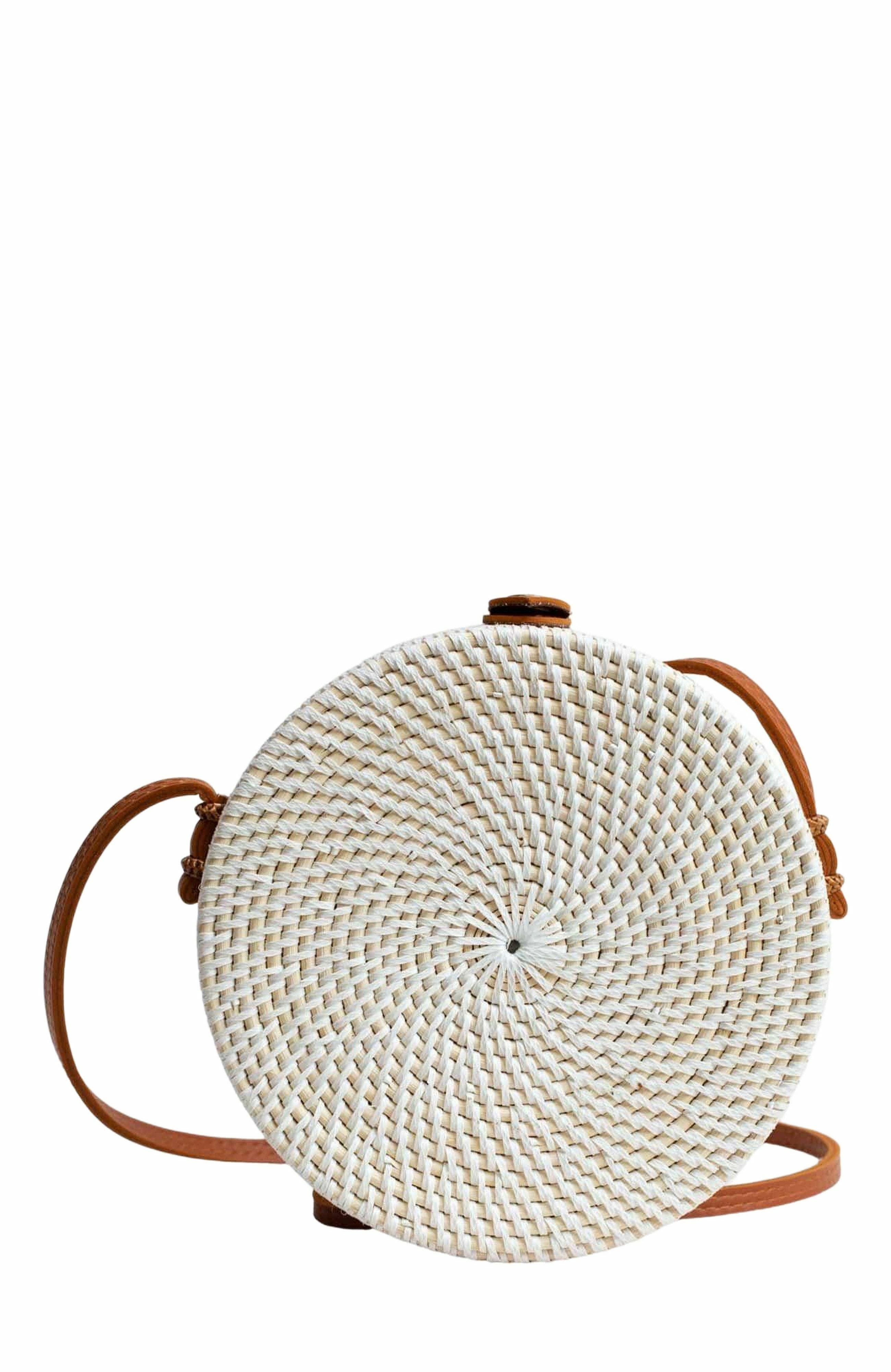 Ata Braid Kauri Crossbody Bag, Alternate, color, Natural