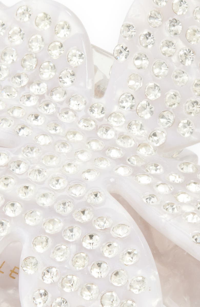 Lele Sadoughi Lily Claw Clip, Alternate, color, Crystal