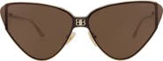 Balenciaga 99mm Cat Eye Sunglasses