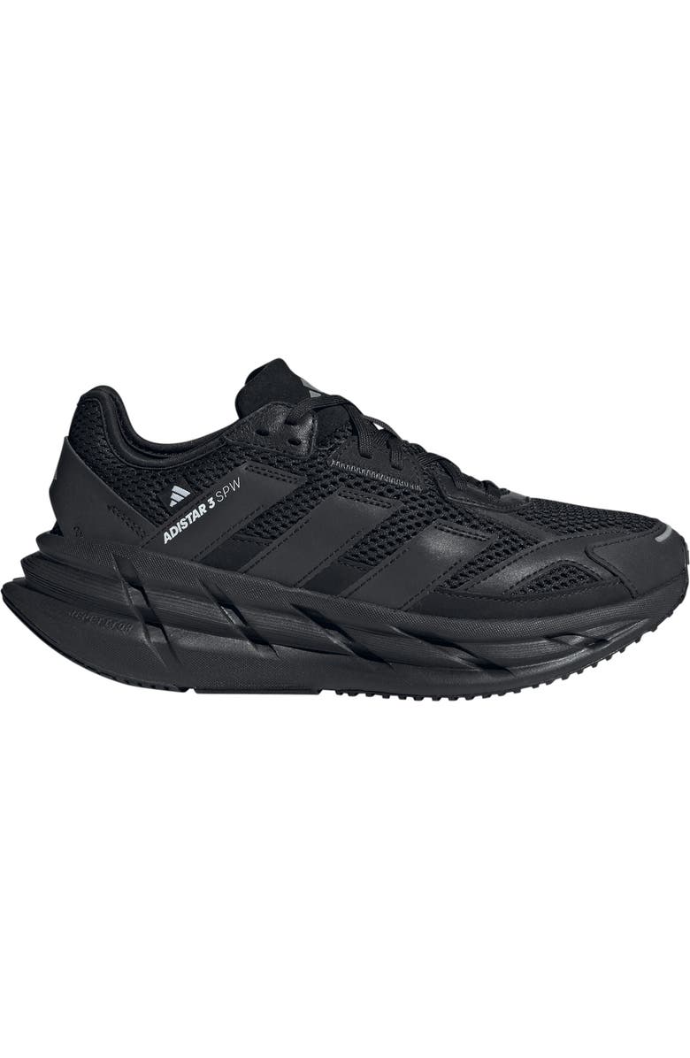 adidas Adistar 3 Running Shoe, Alternate, color, Core Black/ Black/ Silver Met.