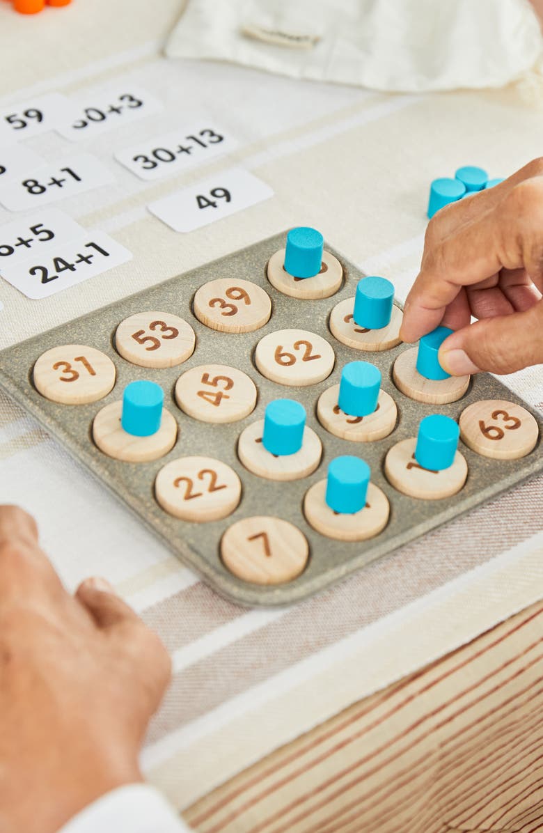 PlanToys<sup>®</sup> Math Bingo Game, Alternate, color, Assorted