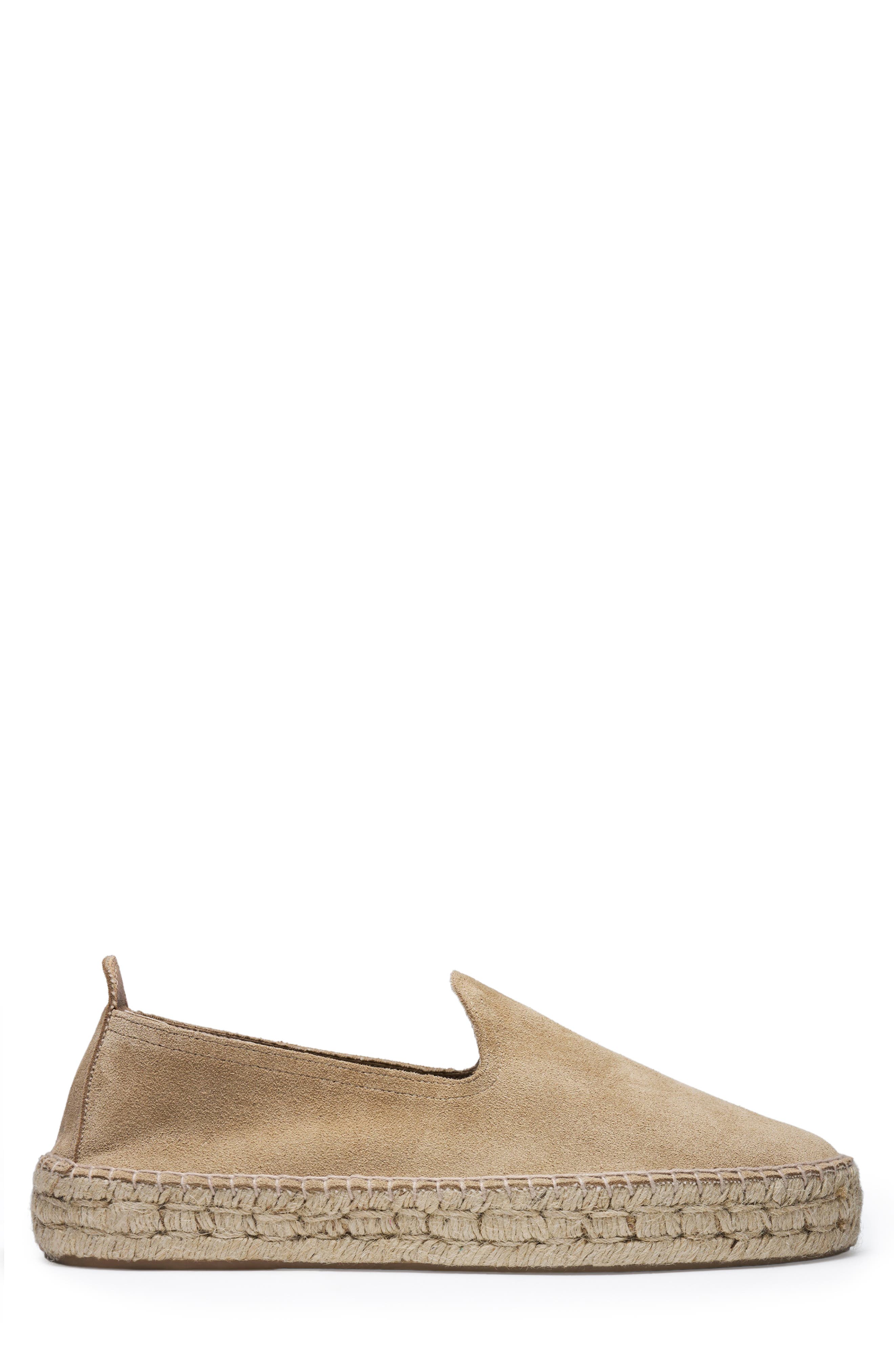 MORJAS The Espadrille, Alternate, color, Beige Suede