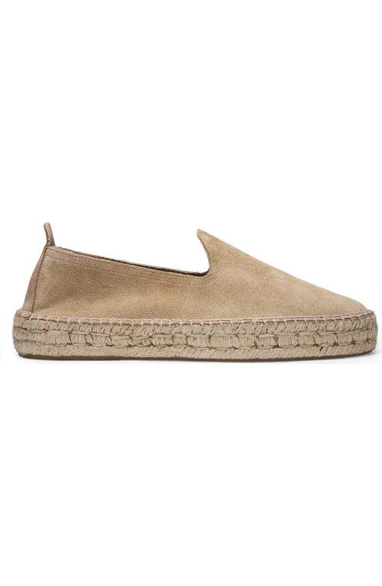 MORJAS The Espadrille, Alternate, color, Beige Suede
