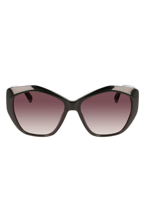 57mm Roseau Tea Cup Sunglasses