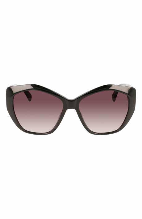 Longchamp 57mm Roseau Tea Cup Sunglasses