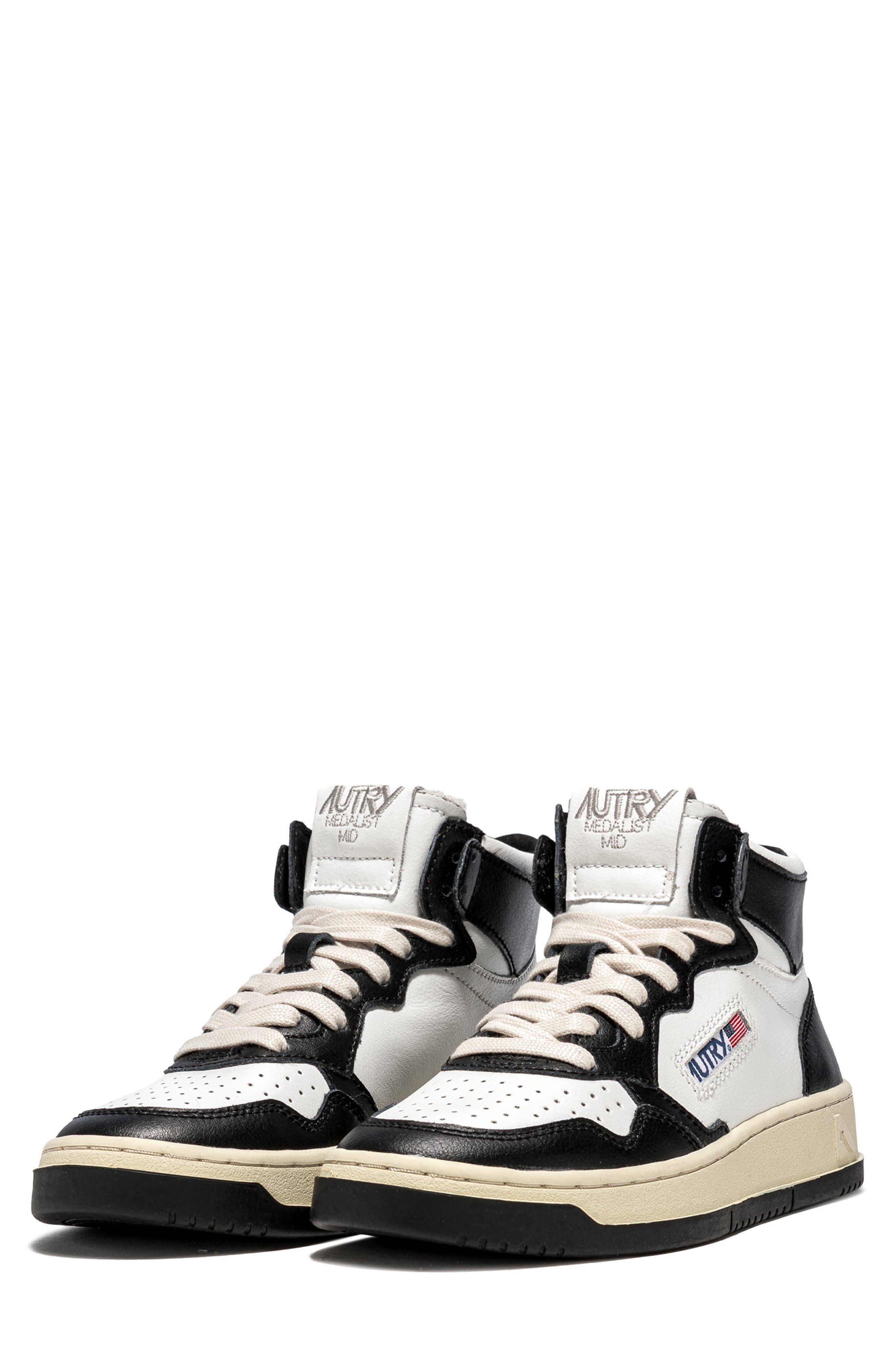 AUTRY Medalist Mid Top Sneaker, Main, color, 