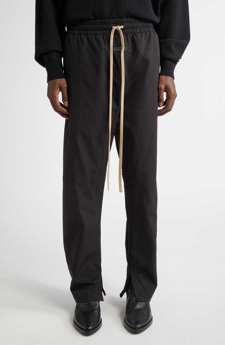 Fear of God Track Pants, Main, color, Black