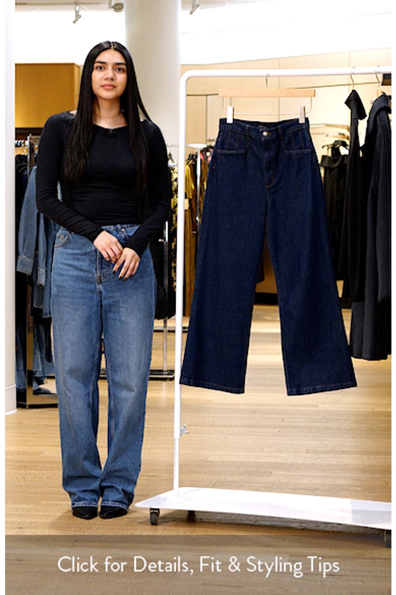 The Jordie High Waist Wide Leg Jeans video