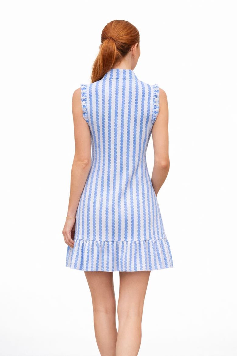 Sleeveless Ruffle Sport Dress, Alternate, color, Harbor