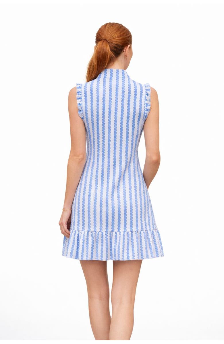 Cabana Life Sleeveless Ruffle Sport Dress, Alternate, color, Harbor