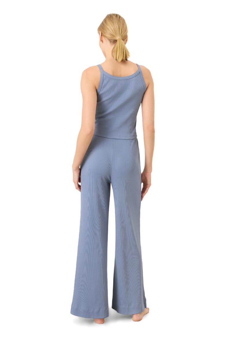 Dream Rib Cami Made with Organic Cotton, Alternate, color, Iris Blue