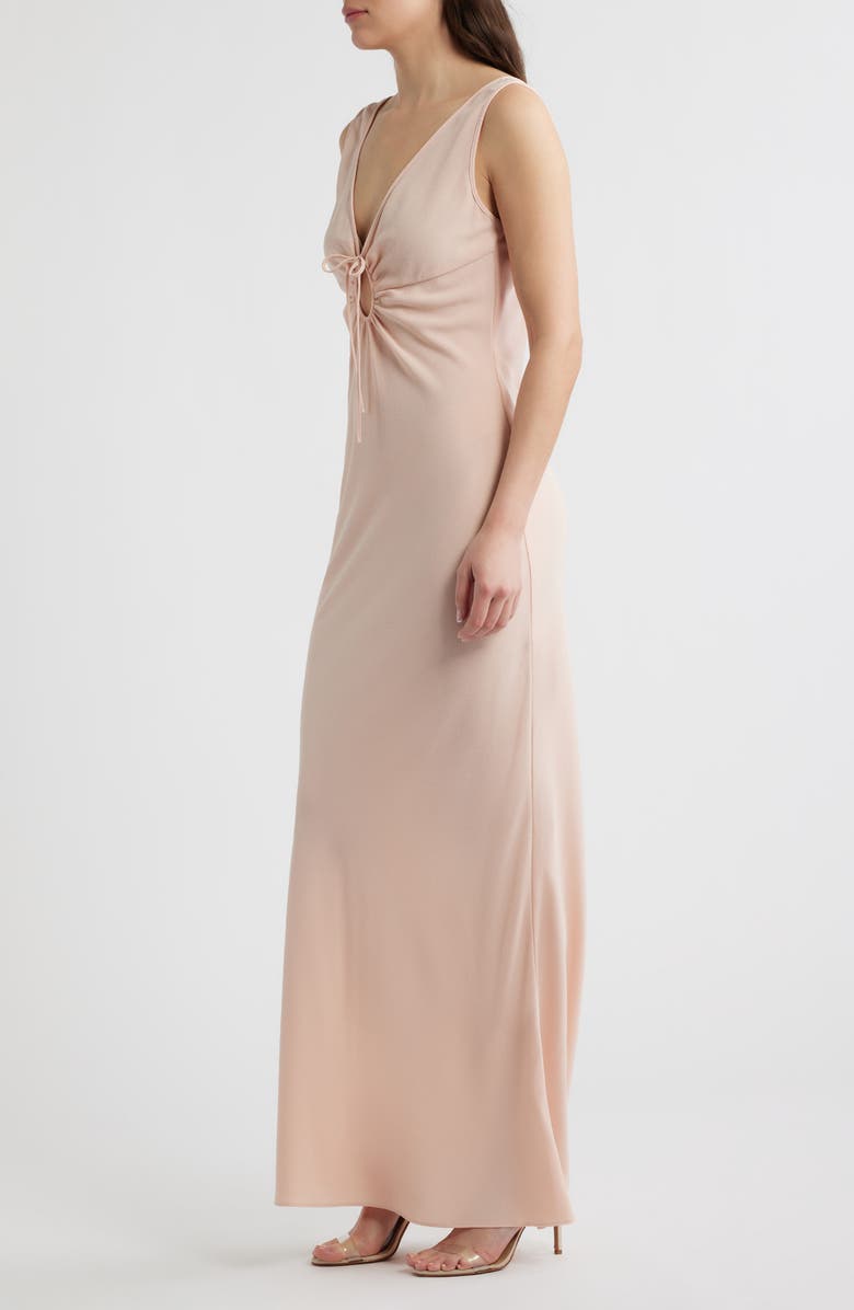 Black Halo Reese Low Back Gown, Alternate, color, Mango