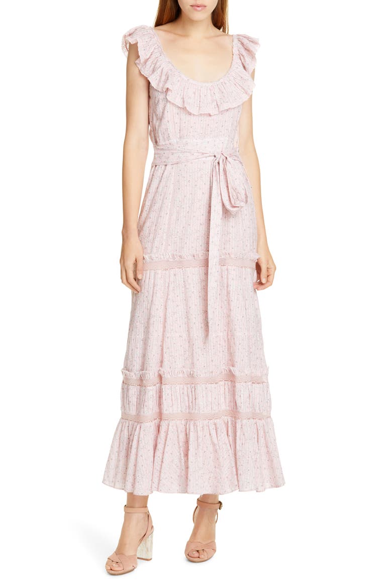 Joanne Maxi Dress, Main, color, ROSEMIST