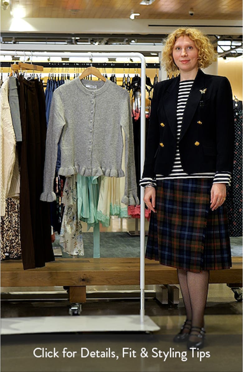 Fleur Ruffle Cardigan, sales video thumbnail