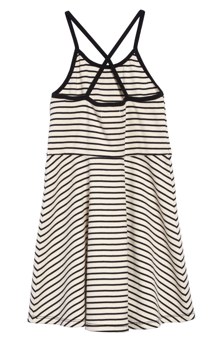 Tucker + Tate Stripe Skater Dress, Alternate, color, 