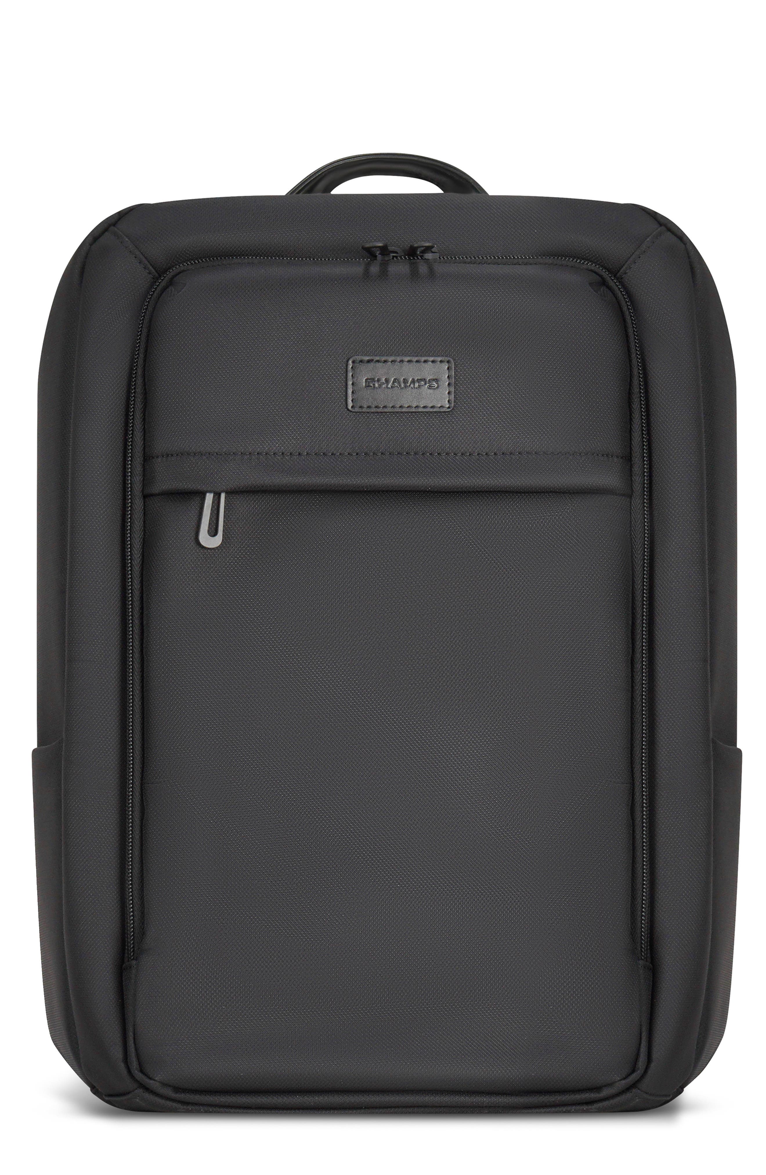 CHAMPS Waterproof Laptop Backpack, Main, color, 