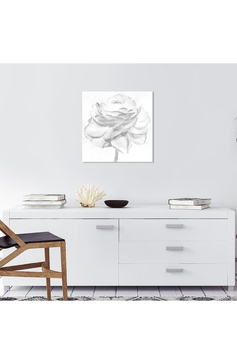 Wynwood Studio White Flower Canvas Wall Art, Alternate, color, White