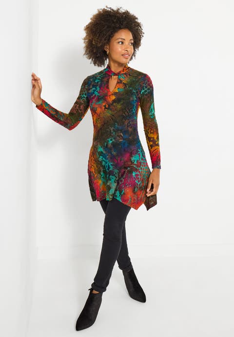 Sharkbite Keyhole Burnout Tunic