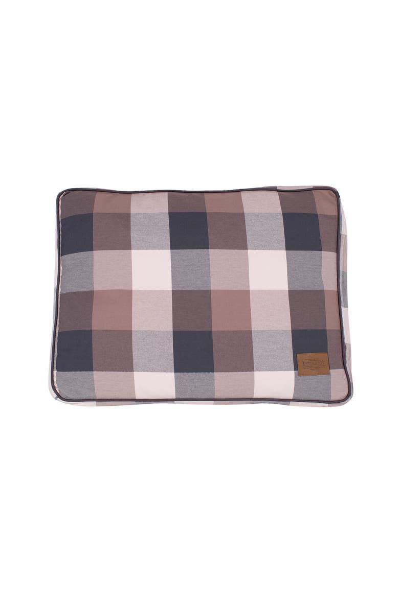 Block Plaid Napper Dog Bed, Alternate, color, BLOCK PLAID