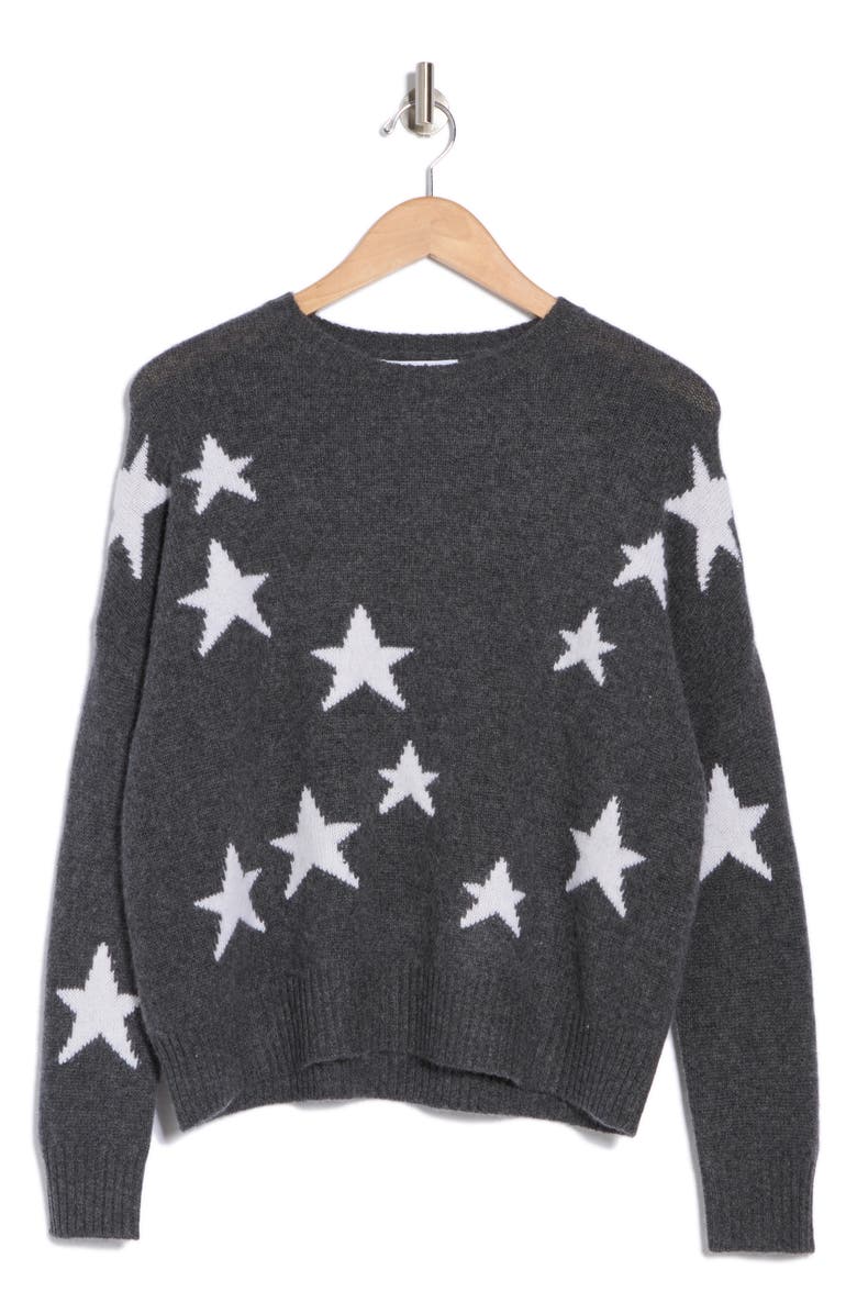 Magaschoni Star Cashmere Sweater, Alternate, color, 