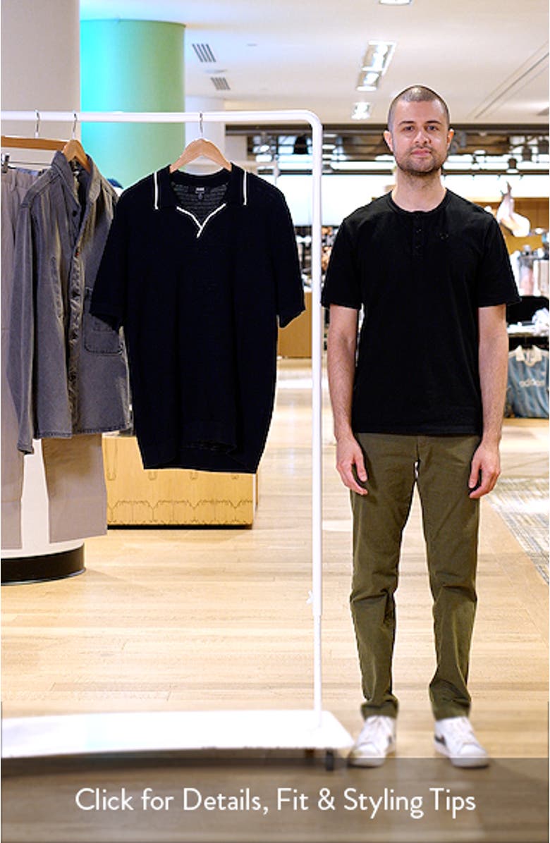 Short Sleeve Sweater Polo, sales video thumbnail