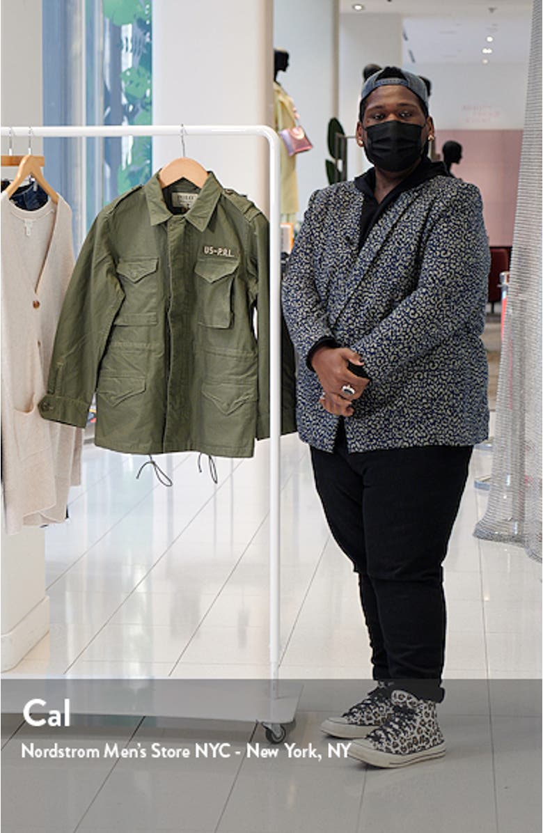 Cotton Twill Military Jacket, sales video thumbnail