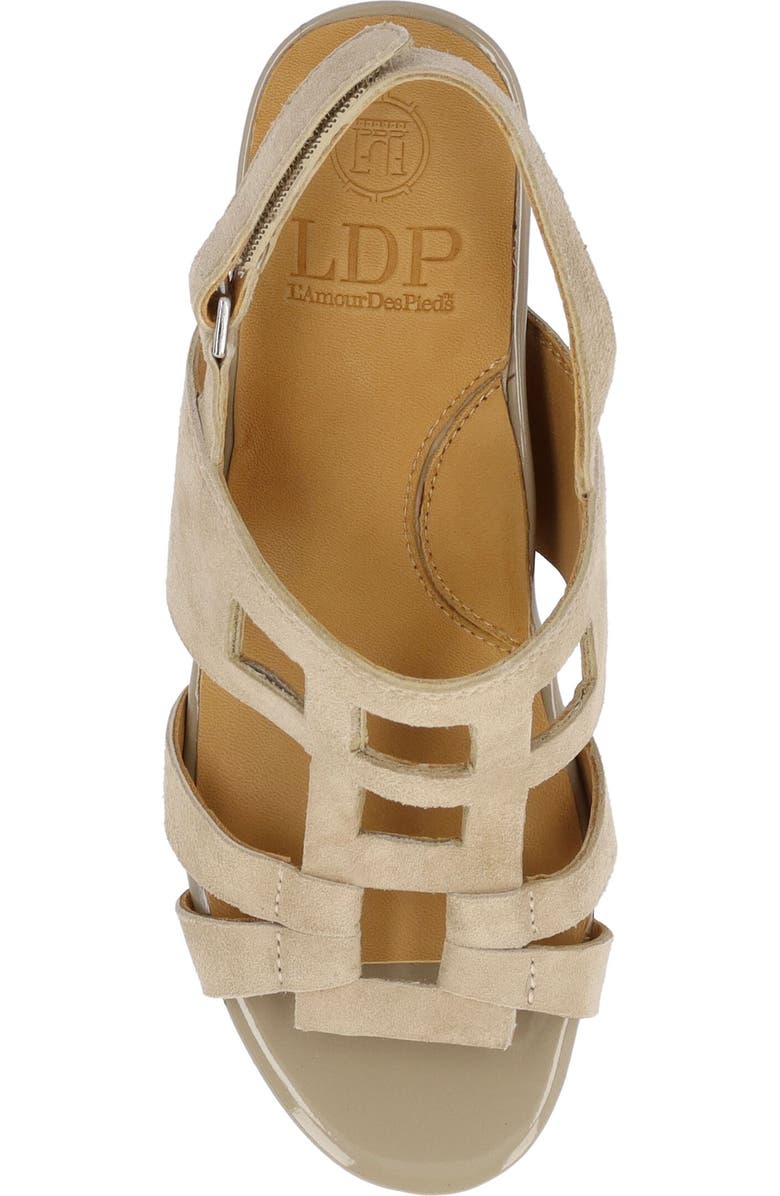 L'Amour des Pieds Marise Slingback Sandal, Alternate, color, Taupe