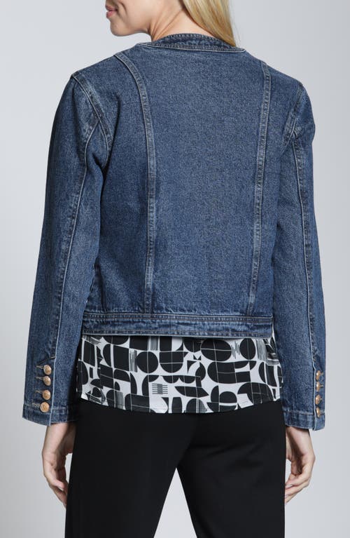 Apny Denim Jacket In Blue