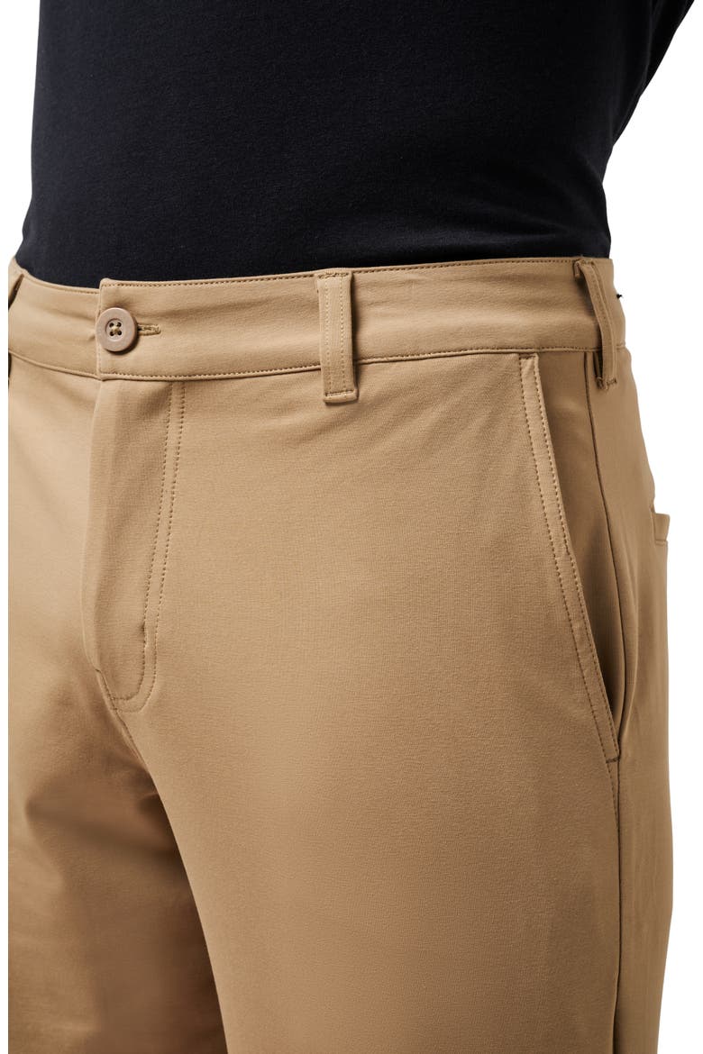 Stretchknit 8-Inch Shorts, Alternate, color, KHAKI