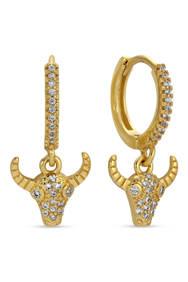 Set Of 3 Jackson Cubic Zirconia Drop Earrings, Alternate, color, GOLD