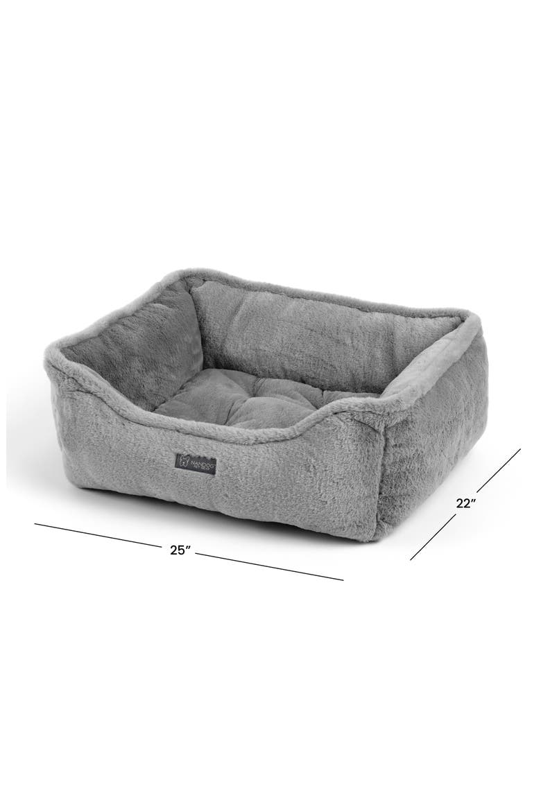 Super Cloud Dog  Bed- Reversible Cat & Dog Bed, Alternate, color, River Gray