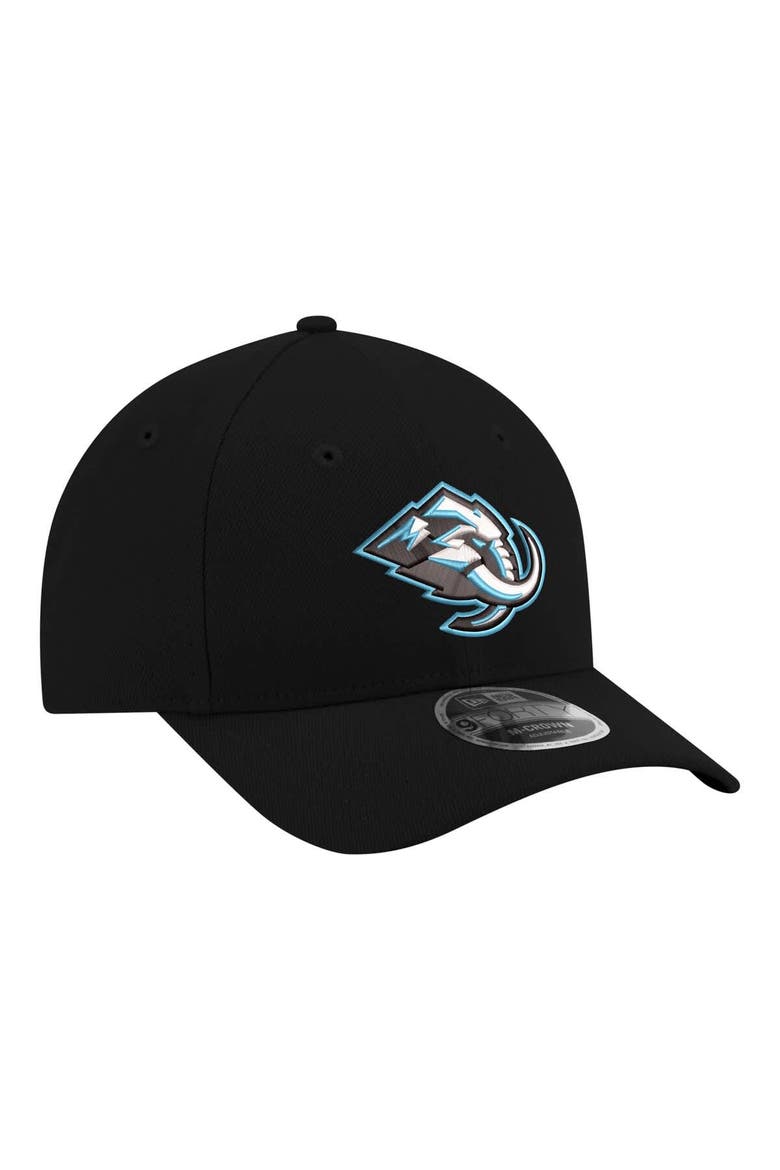 Men's New Era  Black Utah Mammoth COOLERA 9FORTY M-Crown Adjustable Hat, Alternate, color, Black