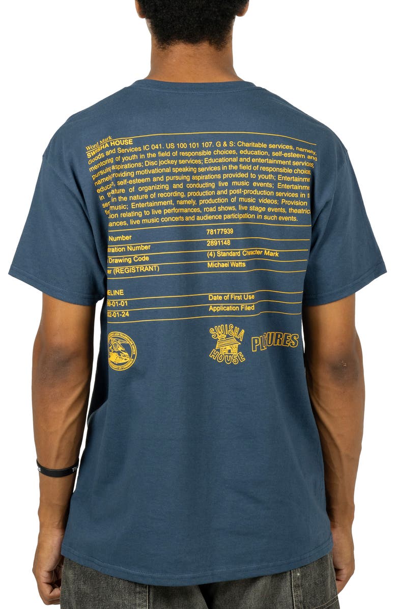 PLEASURES x Swisha House Trademark Graphic T-Shirt, Alternate, color,