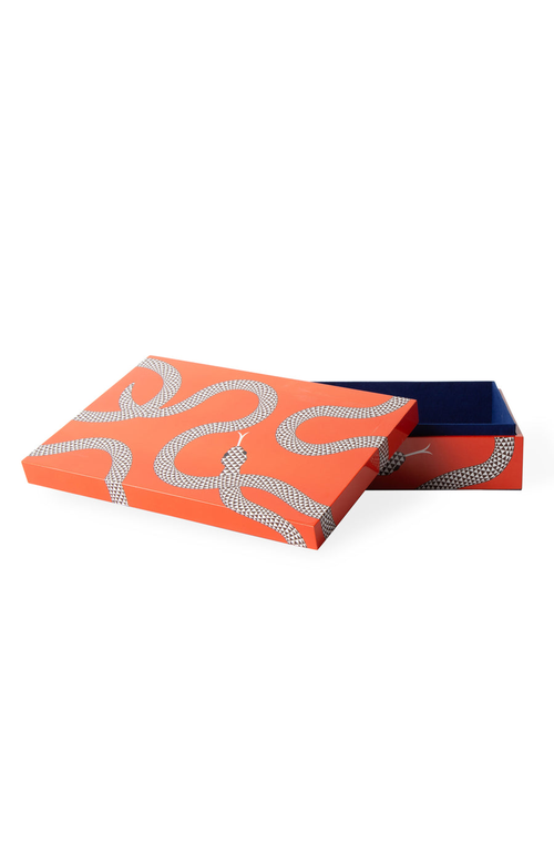 Jonathan Adler Large Lacquer Box In Eden