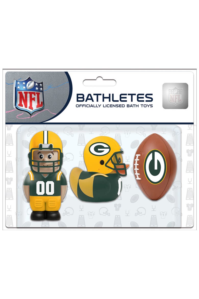 Green Bay Packers NFL Bath Toys, Main, color, Multicolor