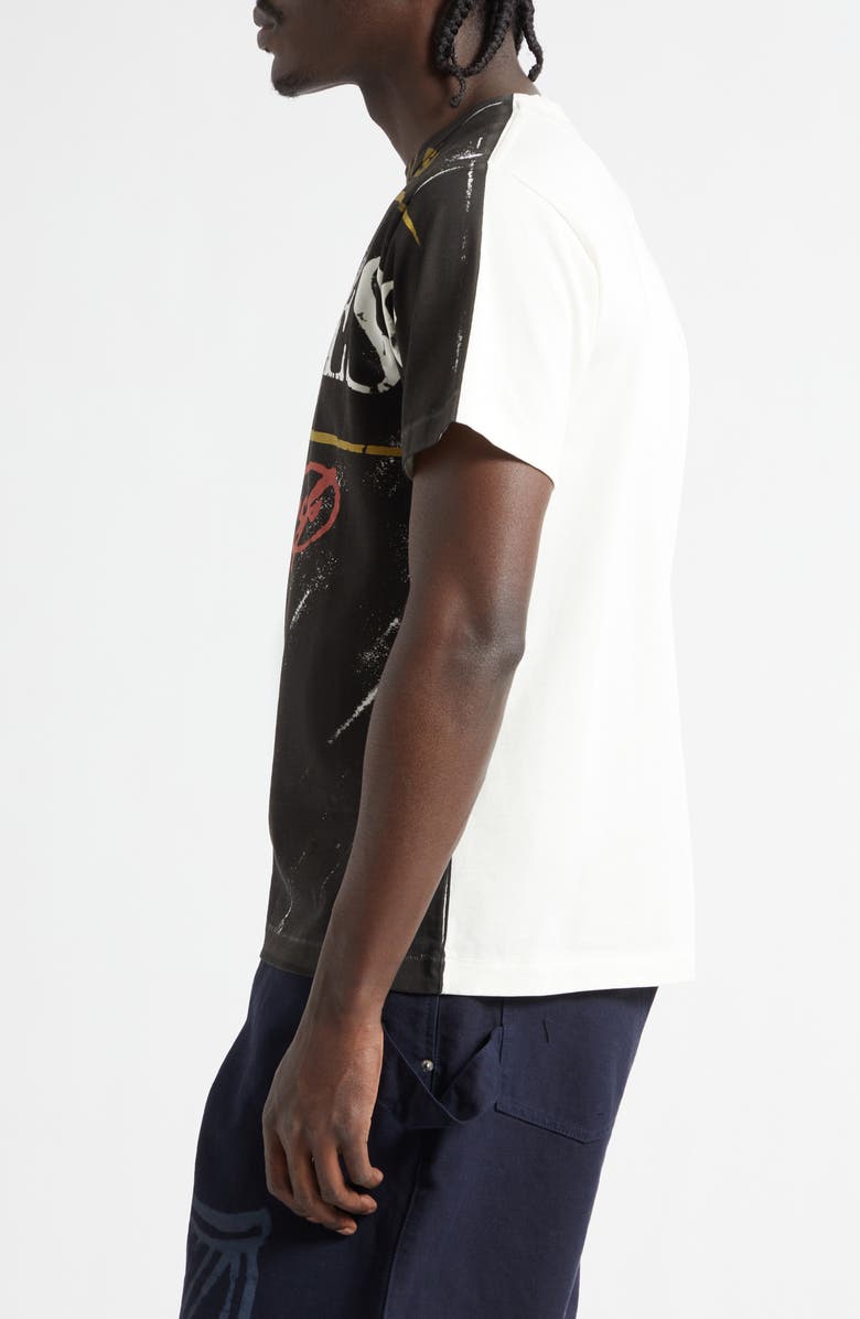 JW Anderson x Guinness Bottle Top Graphic T-Shirt, Alternate, color, Black