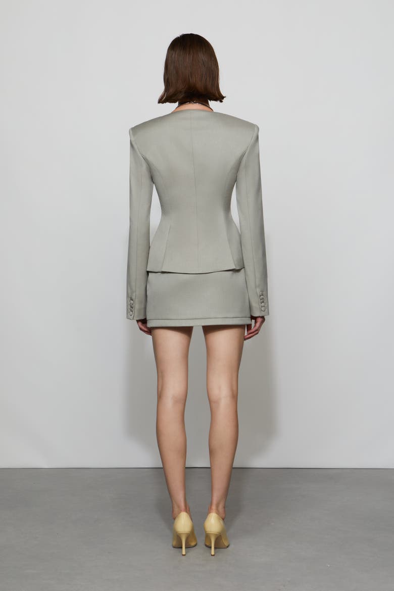 Smith Suiting Skirt, Alternate, color, Dove