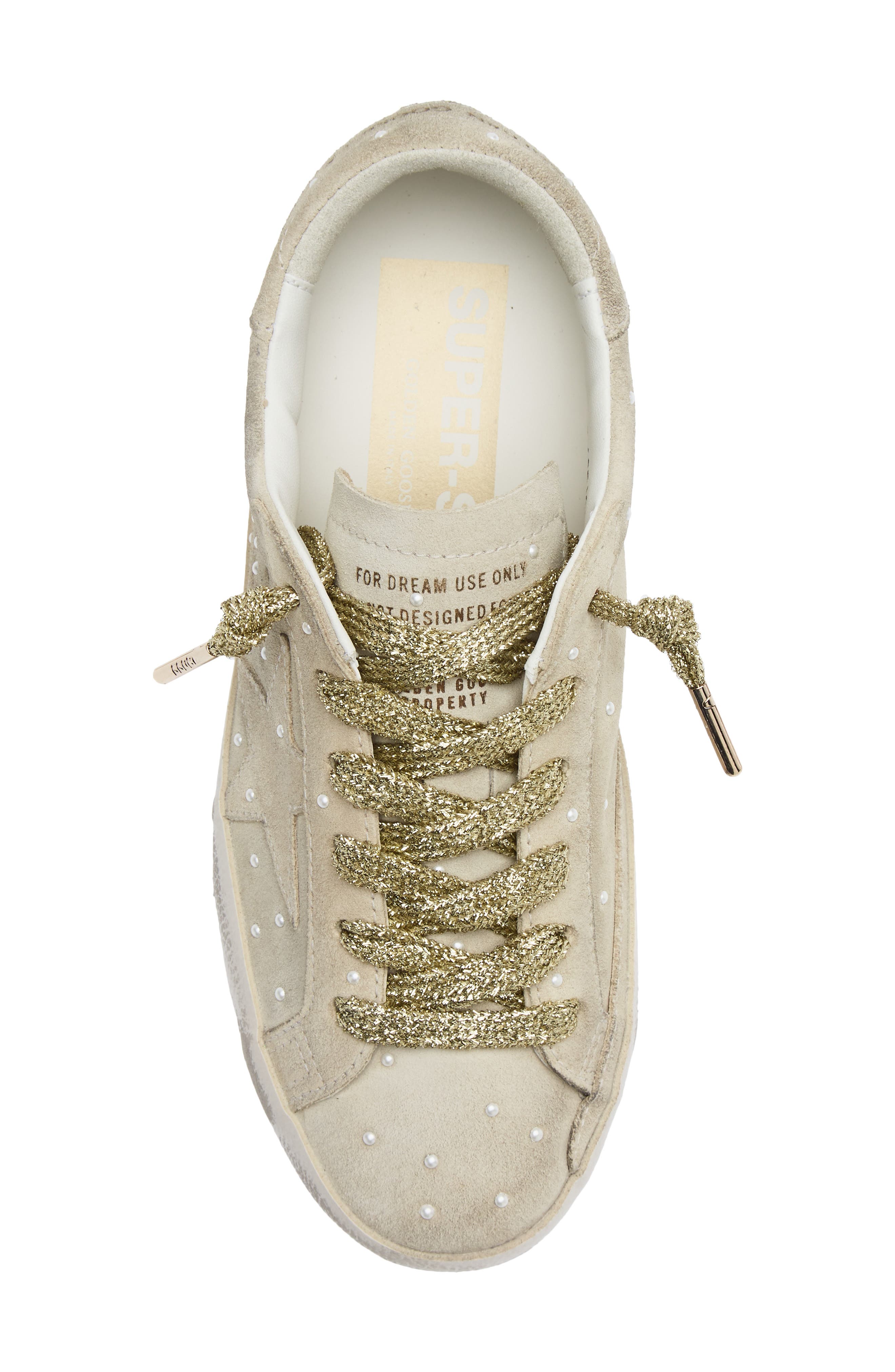 Golden Goose Super-Star Low Top Sneaker, Alternate, color, Light Beige