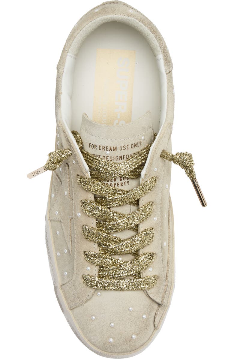 Golden Goose Super-Star Low Top Sneaker, Alternate, color, Light Beige
