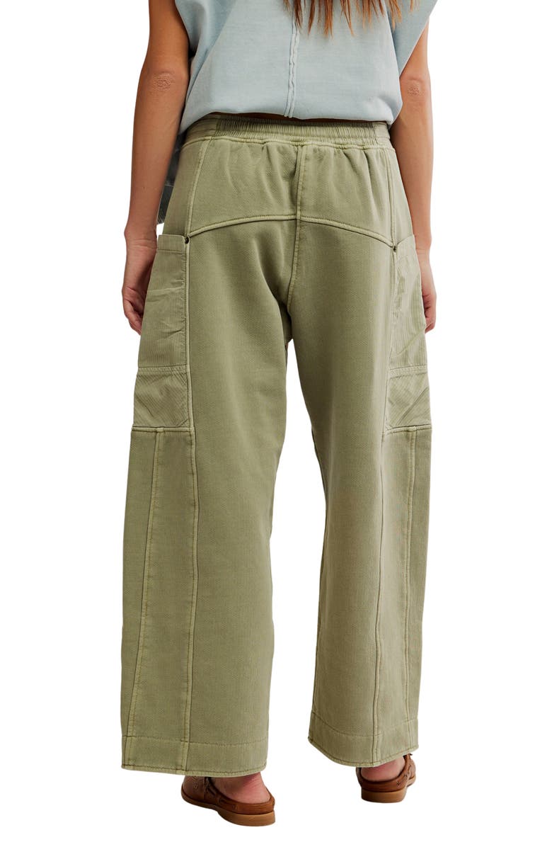 Free People Jet Set Knit Wide Leg Pants, Alternate, color, 