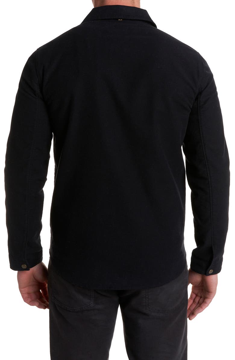 Billy Reid Moleskin Shirt Jacket, Alternate, color, 