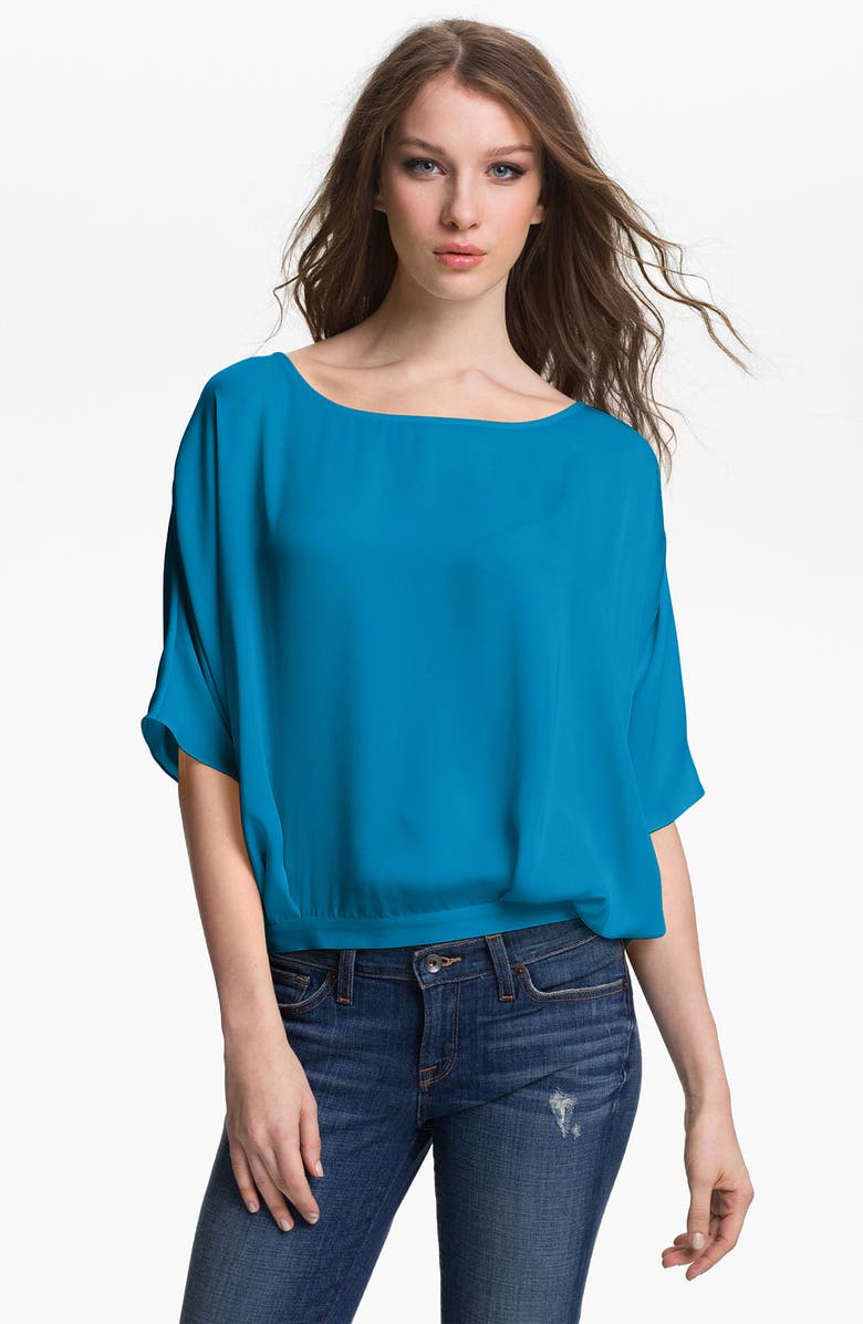 Vince Camuto Tie Back Blouse, Main, color, 