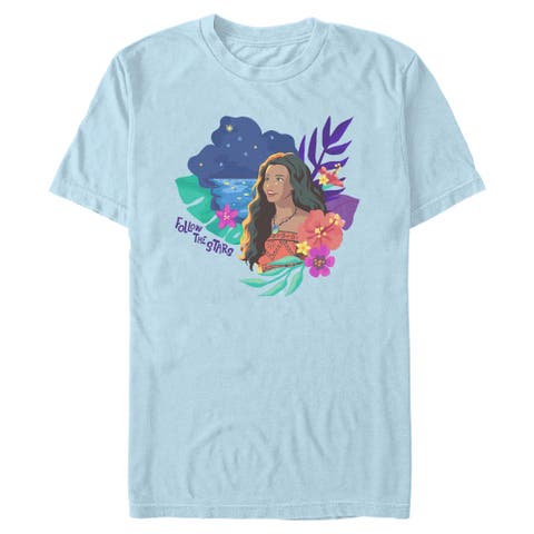 Men's Moana Follow The Stars  Graphic T-Shirt