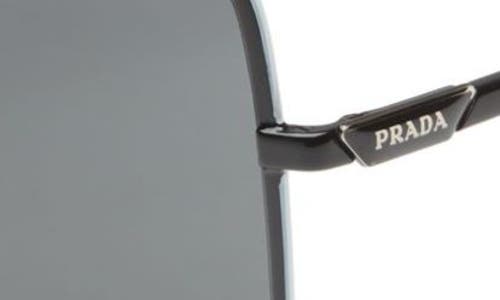 Prada 64mm Square Sunglasses