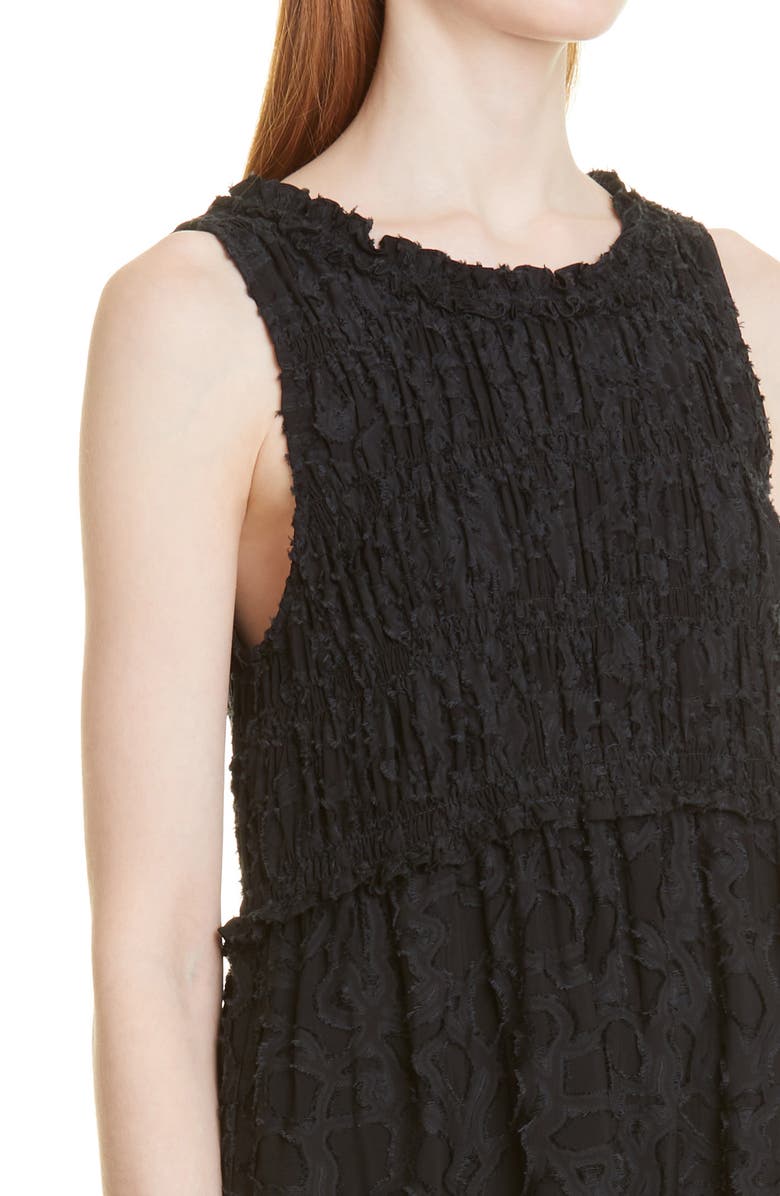 Club Monaco Smocked Tank Maxi Dress, Alternate, color,