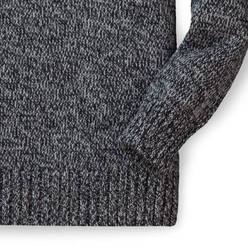 Hope & Henry Baby Boys' Hooded Pullover Sweater, Infant In Charcoal Marl