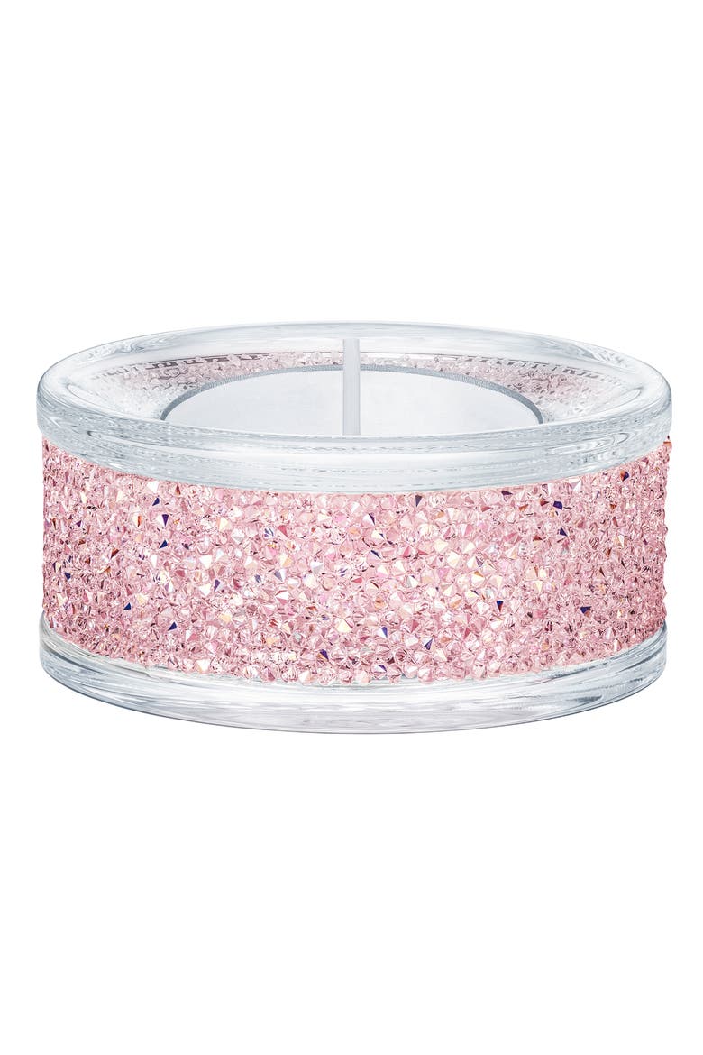 Shimmer Tealight Holder, Main, color, PINK