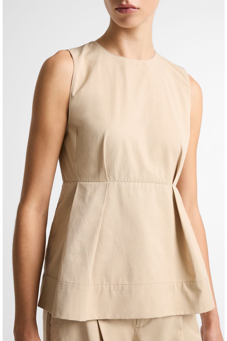 Paneled Sleeveless Top, Alternate, color, WHEATSTONE